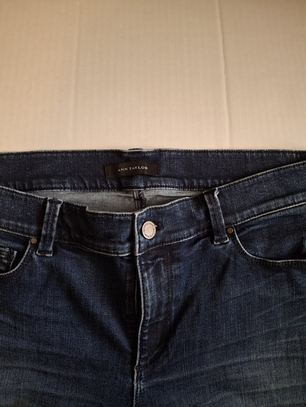 Ann Taylor Dark Wash Denim Jeans Skinny